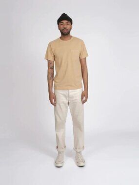 Dehen 1920 Single Pocket Tee in Palomino Medium